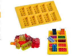 10-Piece Building Blocks Silicone Mold – Multi-Sized Construction-Themed Cavities 1