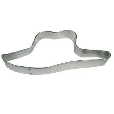 6-Inch Red Hat Cookie Cutter – Versatile Shape For Cowboy, Derby, Detective & Festival Themes 1