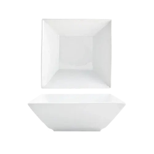 9" Square White Kyoto™ Tall Bowl – 60 Oz Capacity (2/Case) | Bbo006Whp10 1