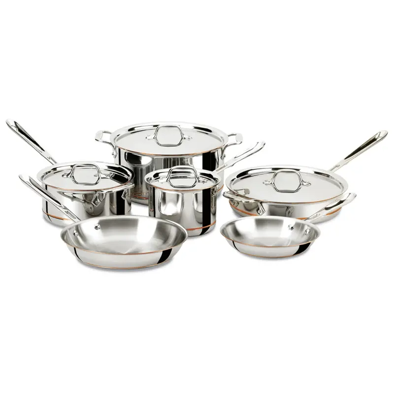 All-Clad Copper Core 6-Piece Premium Cookware Set 1