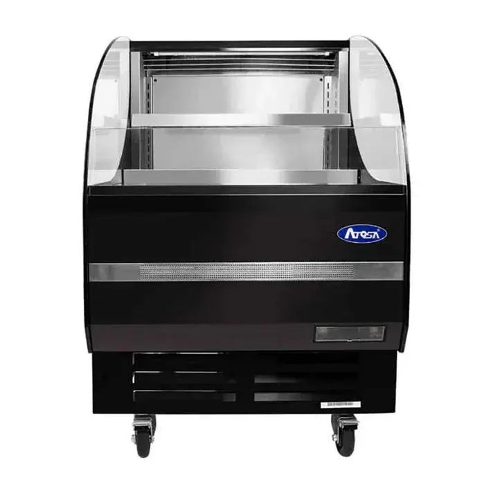 Atosa Athom-28 26-Inch Open-Air Refrigerated Merchandiser – 4.1 Cu. Ft. Front-Display Unit 1