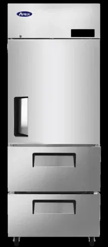 Atosa Mbf8021Gr Single-Section Reach-In Freezer – 28.75" W × 31.75" D × 81.25" H 1