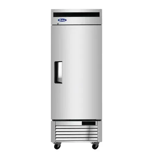 Atosa Mbf8531Gr Single-Section Bottom-Mount Reach-In Freezer – 25.625" W × 26" D × 76.375" H 1