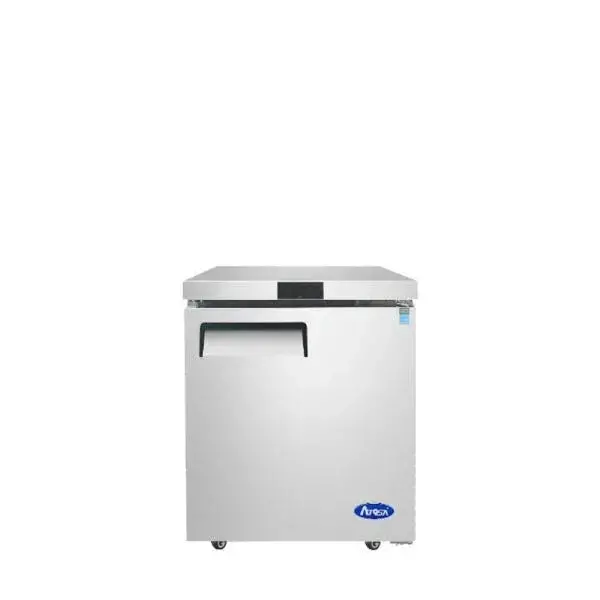 Atosa Mgf8405Gr 27" Single-Door Undercounter Freezer – 7.2 Cu. Ft. Capacity 1