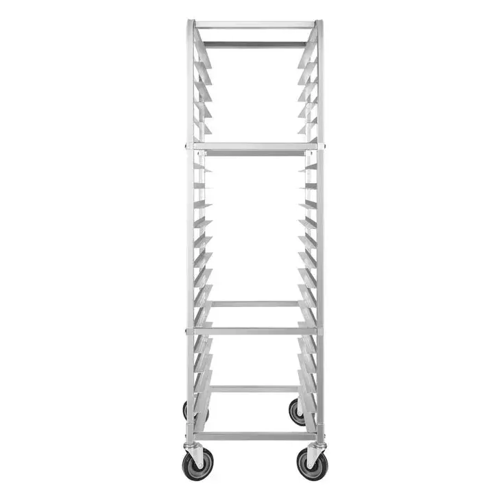 Atosa Mpra-20 Mixrite Aluminum Pan Rack – 20-Tier, Mobile With Casters, Bun Tray Compatible 1