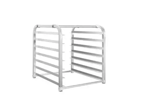 Atosa Mpra-7 Mixrite Curved-Top Pan Rack – 7-Tier Aluminum Sheet/Bun Tray Stand 1
