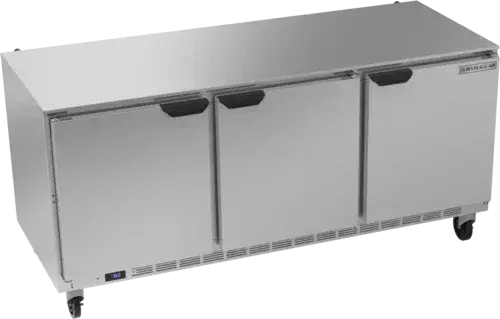 Beverage Air Ucr72Ahc 72-Inch Undercounter Three-Door Refrigerator – 17.88 Cu. Ft. 1