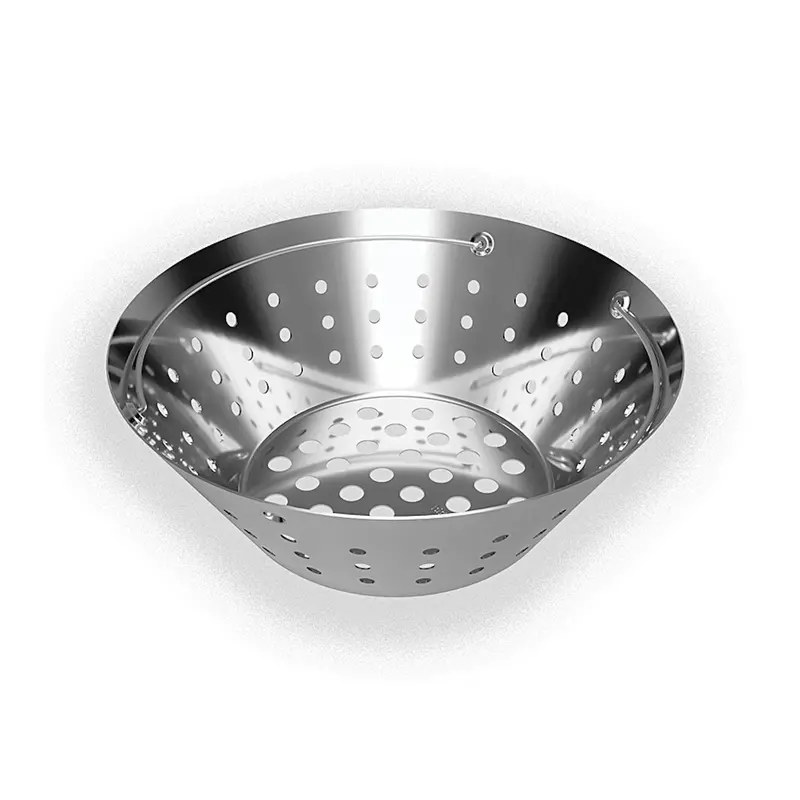 Big Green Egg Large Stainless Steel Fire Bowl 1