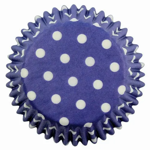Blue Polka Dot Cupcake Liners – 30 Count 1