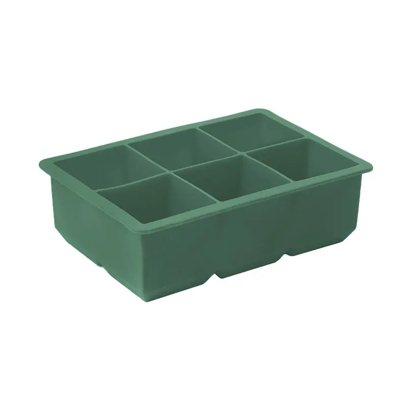 Borough Kitchen Large-Sized Ice Cube Tray – Emerald Green 1