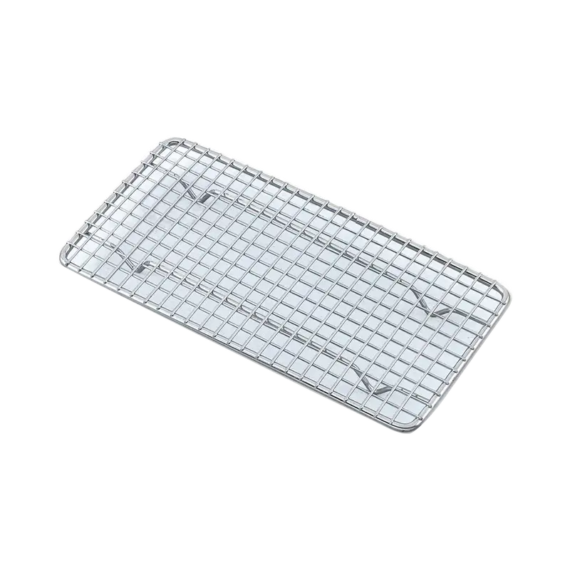 Browne 10" X 8" Footed Pan Grate For Even Heat Distribution | Model 575537 1