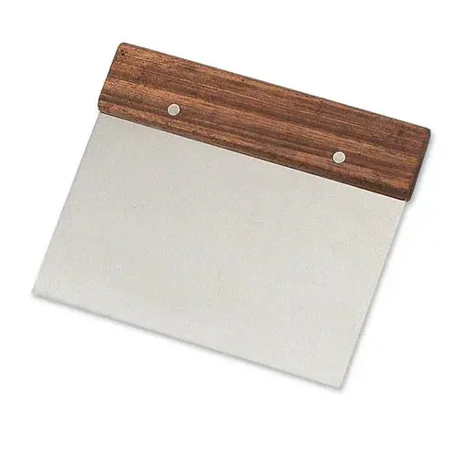 Browne 5" × 7" Stainless Steel Dough Scraper – Model 574269 1