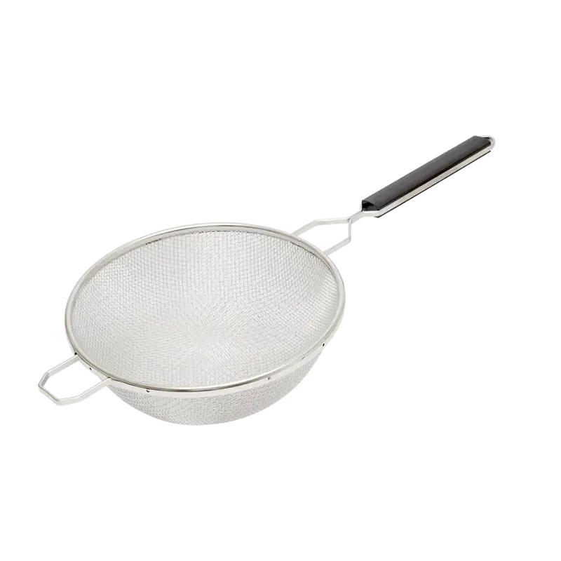 Browne 6.25-Inch Medium-Mesh Double Strainer — Durable Stainless Construction (Model 18196) 1