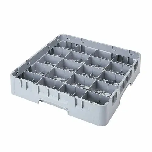 Cambro 20C258151 Full-Size Camrack Cup Organizer – 19.75" × 19.75" × 4" 1