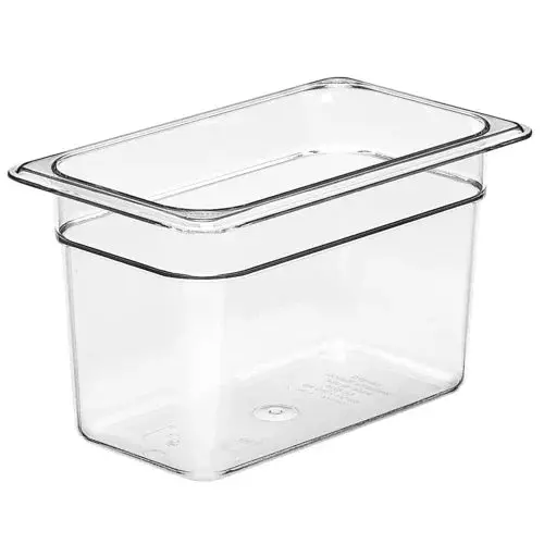 Cambro 46Cw135 – 1/4-Size Clear Polycarbonate Food Pan, 3.9 Qt Capacity 1
