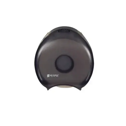 Carlisle R2000Tbk San Jamar Translucent Black Pearl Jumbo Roll Bath Tissue Dispenser 1