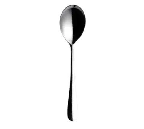 Chef & Sommelier Burlington Dessert Spoon – 6.75", Polished Stainless Steel (Case Of 12) | Eq284 1