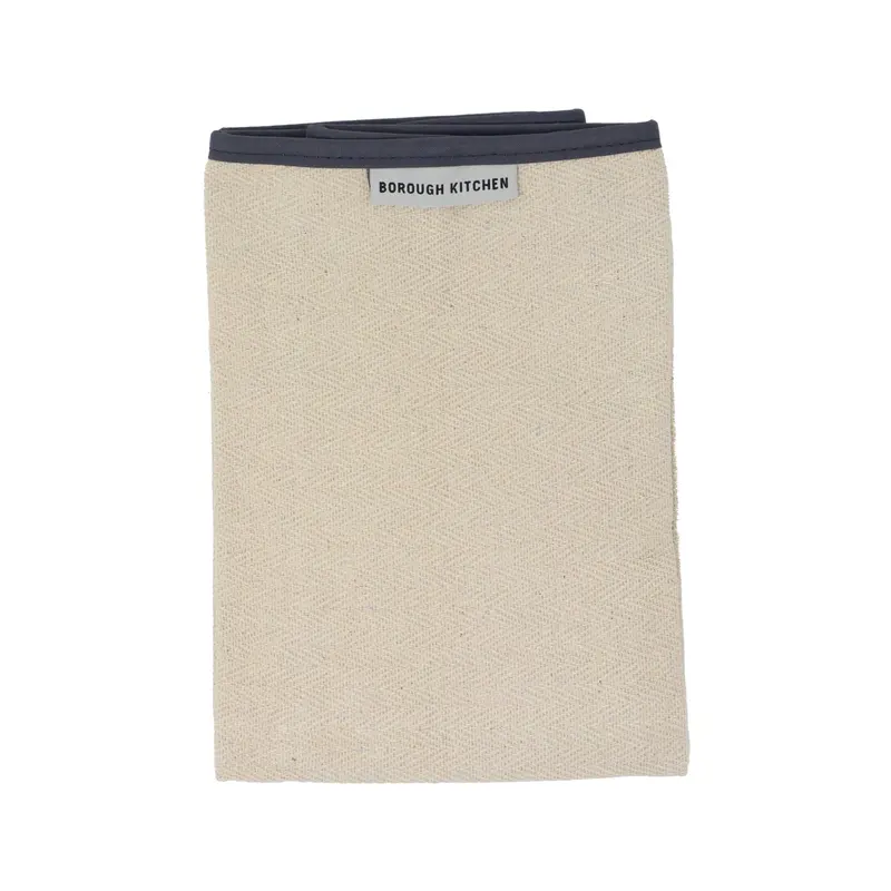 Chef’S Cloth Towel – Charcoal Grey Cotton Blend By Borough Kitchen 1