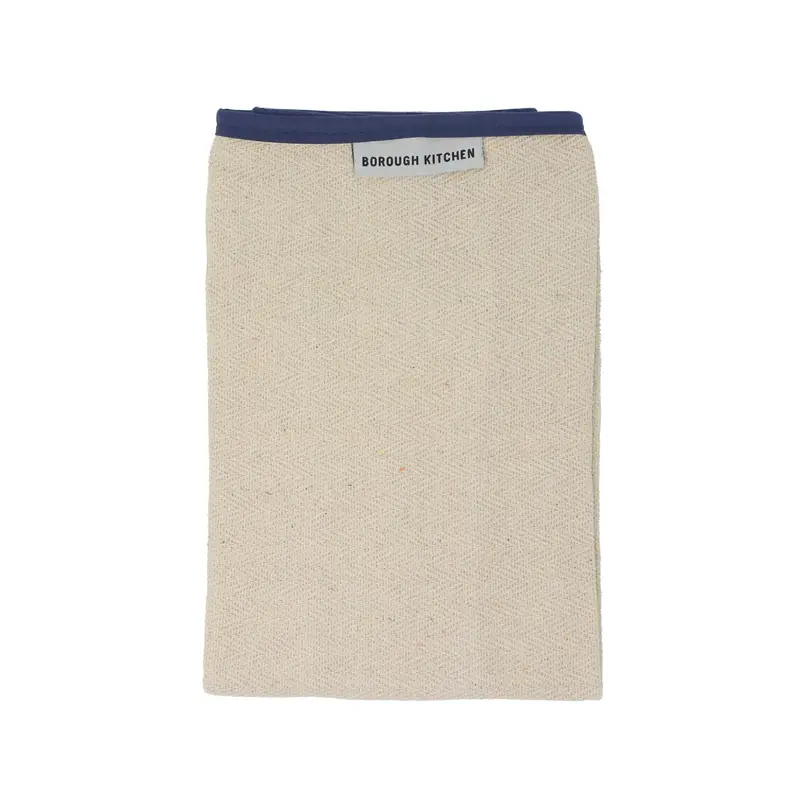 Chef’S Cloth Towel – Navy Cotton Blend By Borough Kitchen 1