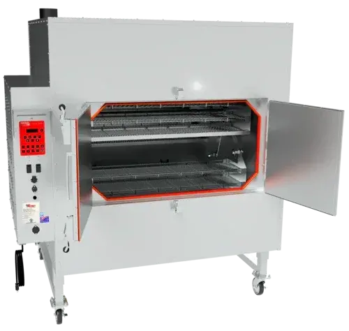 Cookshack Fec500Ss Fast Eddy Rotisserie Pellet Smoker – 500-Lb. Capacity, Stainless Steel | Iq5 1