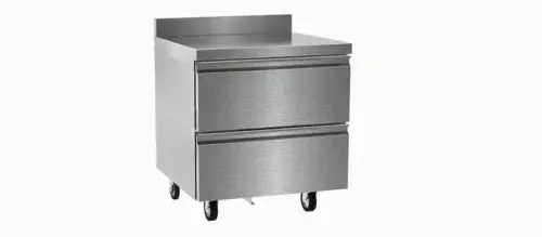 Delfield Std4532Np Refrigerated Worktop – Single-Section, Dual-Drawer Layout 1