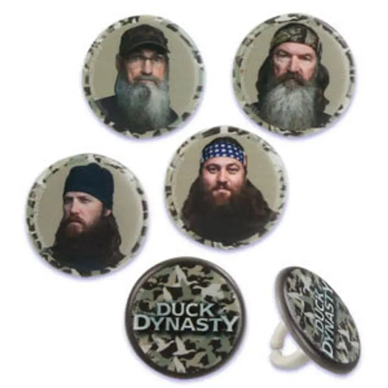 Duck Dynasty Inspired Cupcake Ring Decor 1