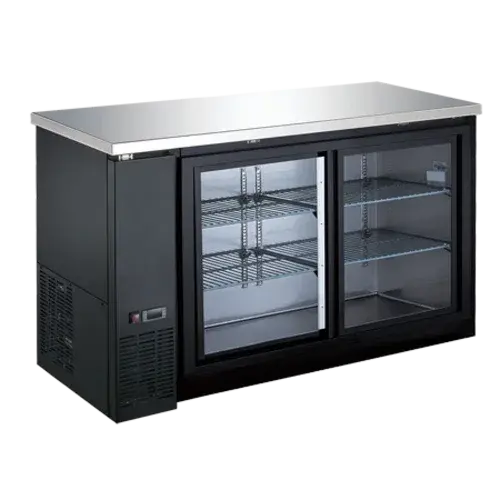Efi Cbbgds2-60Cc 60.8" Back Bar Cooler – Sliding Glass Doors, Versa Chill Series 1
