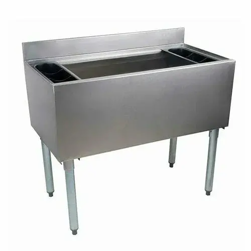 Efi Siib1836D Versa Steel Insulated Ice Bin – 36" W × 18" D × 33.25" H 1