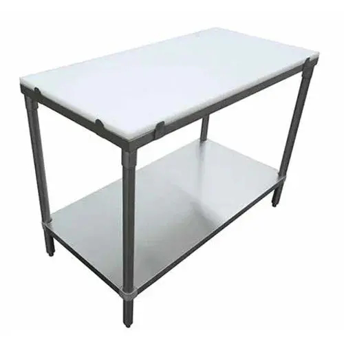 Efi Tp2496-P Versa Steel 96" X 24" 3/4" Polyboard Work Table Top 1