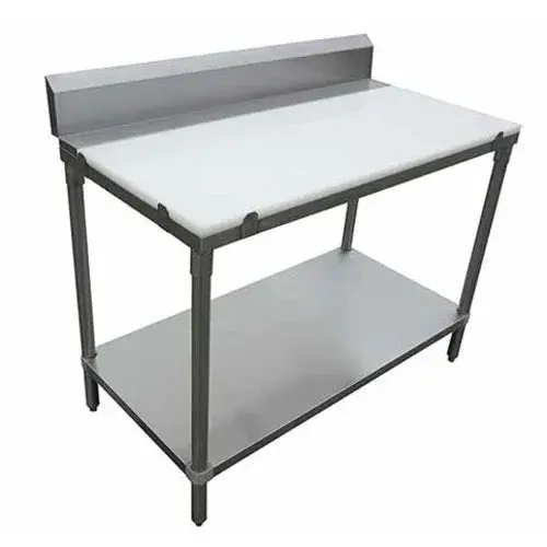 Efi Tpb2084-P Versa Steel Slim Work Surface – 84" W × 20" D Solid Polyethylene Board 1