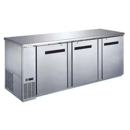 Efi Versa Chill Cbbsdr3-90Cc Triple-Section Back Bar Cooler – 90" Wide 1