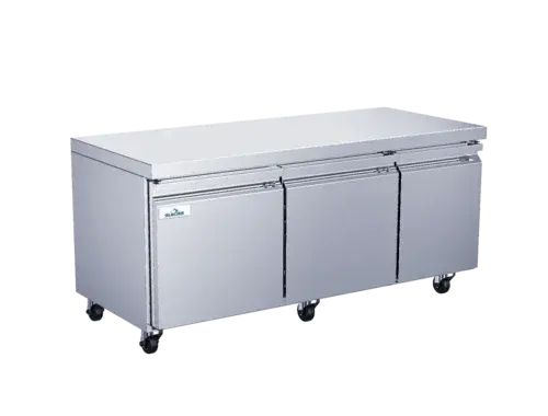 Glacier Guf-72 Undercounter Freezer – 72" Wide, Built-In Low-Profile Unit 1