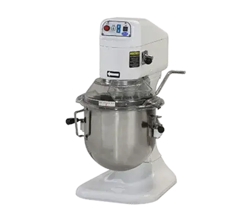 Globe Sp08 8-Quart Countertop Planetary Mixer – Gear-Driven, 3-Speed 1