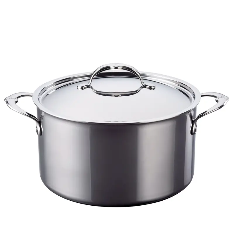 Hestan Nanobond Titanium Stockpot – Heavy-Duty With Lid 1