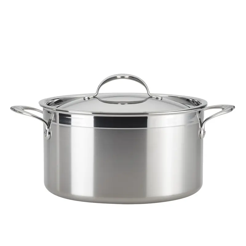 Hestan Probond Heavy-Duty Stainless Stockpot With Tight-Fit Lid 1