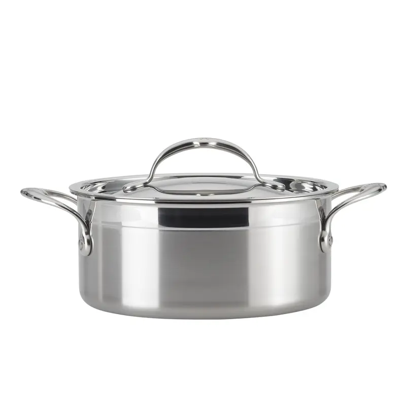 Hestan Probond Heavy-Gauge Soup Pot With Tempered Glass Lid 1