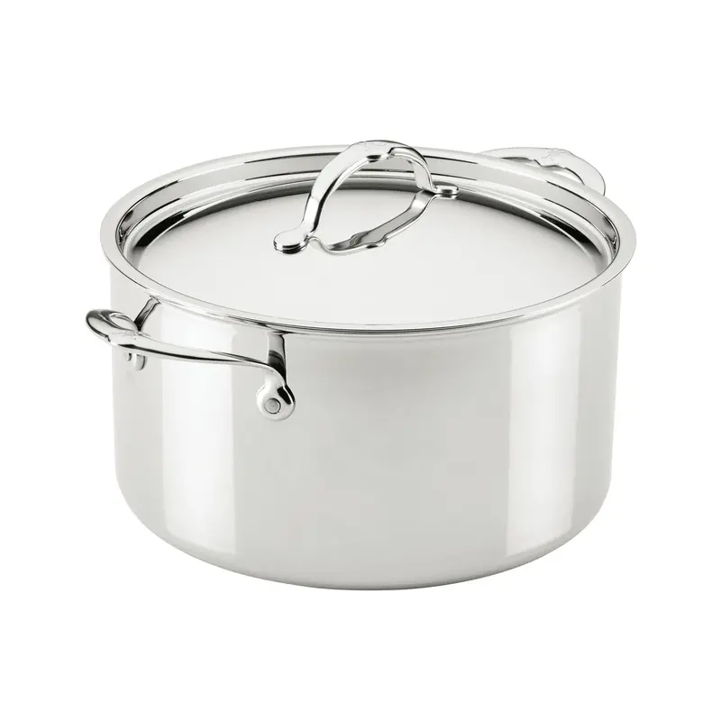 Hestan Probond Luxe Stockpot With Lid – High-Performance Stainless Cookware 1