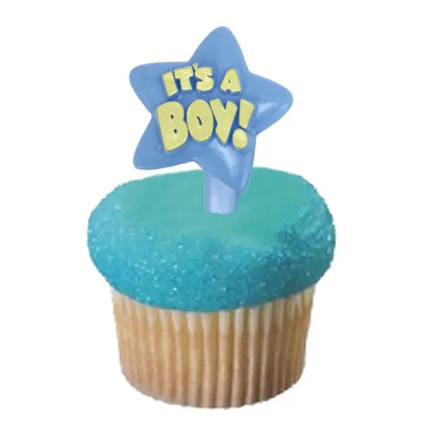 It'S A Boy! Celebration Cupcake Picks 1