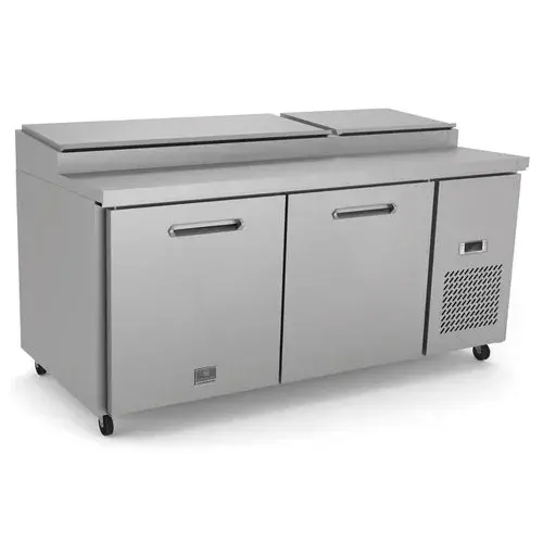 Kelvinator Kchpt72.9 Dual-Zone Refrigerated Pizza Prep Table – 70-13/16" Wide 1