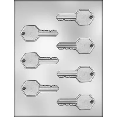 Key-Shaped Chocolate Mold – 3.125-Inch For Crafts, Soaps & Confections 1