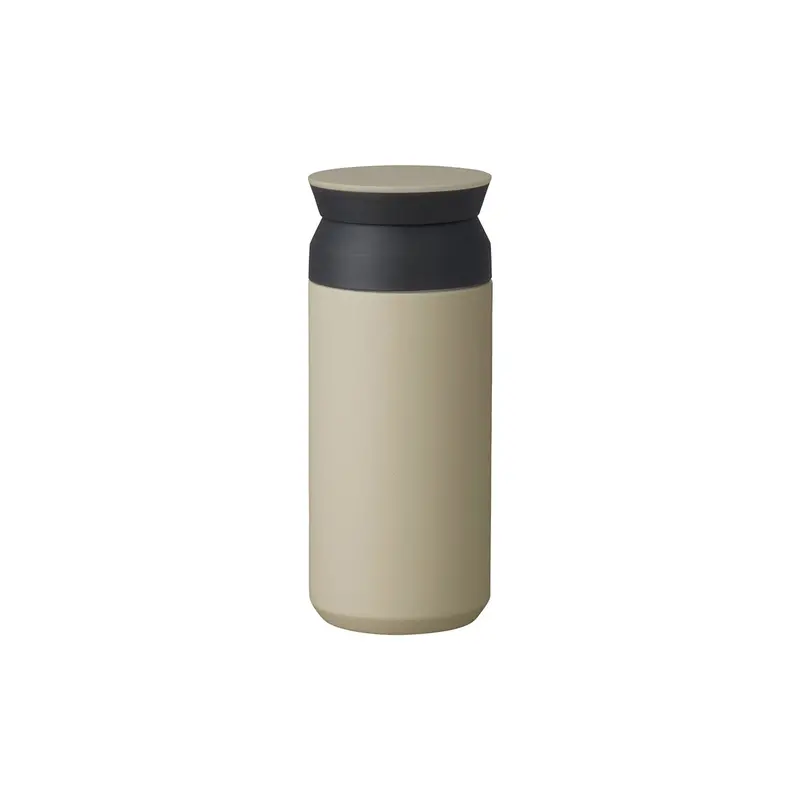 Kinto Vacuum-Insulated Travel Mug – 350Ml, Sand Beige Finish 1