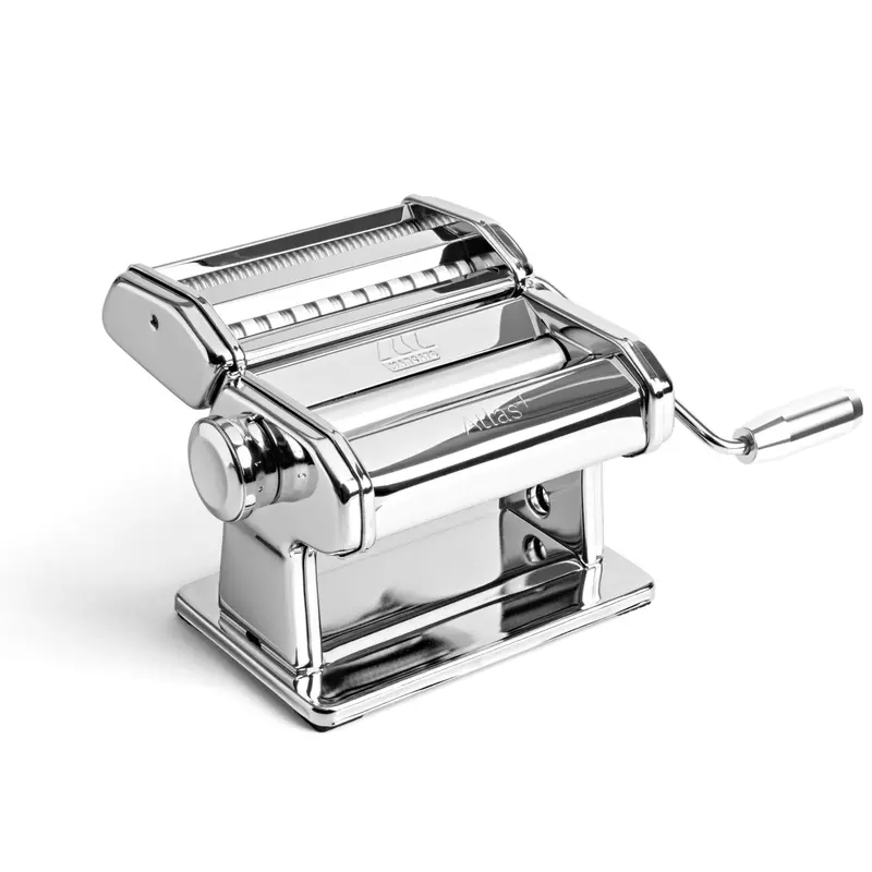 Marcato Atlas 150 Plus Manual Pasta Maker – Chrome Finish 1