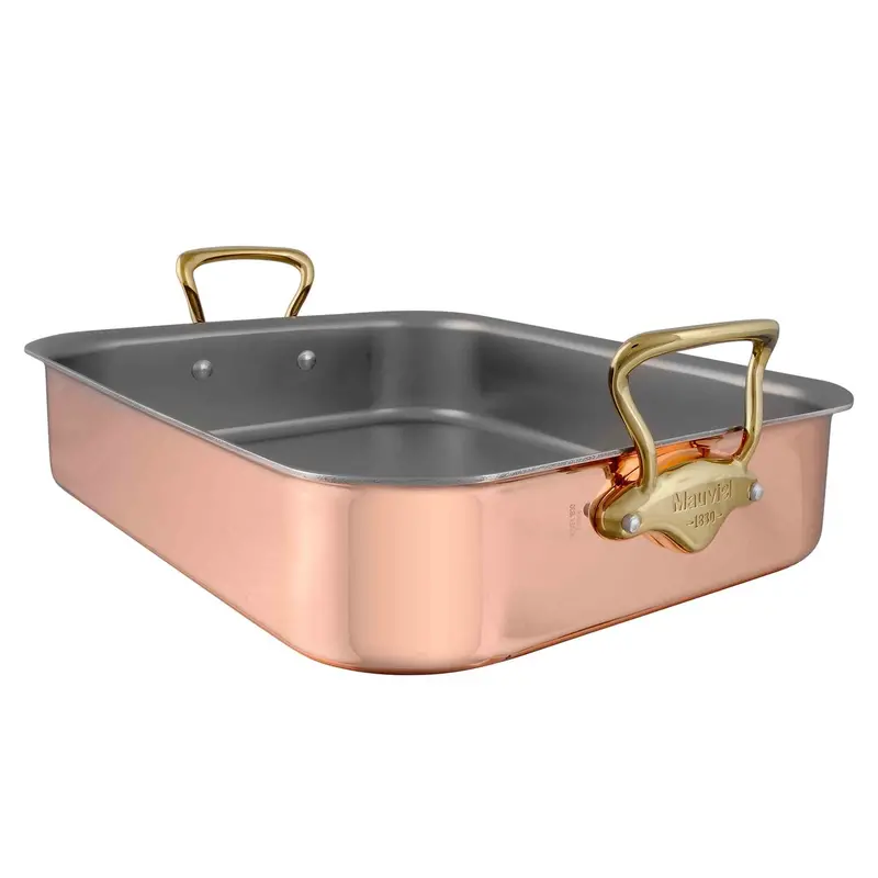 Mauviel M'150B Heavy-Duty Roasting Pan (35 × 25 Cm) 1