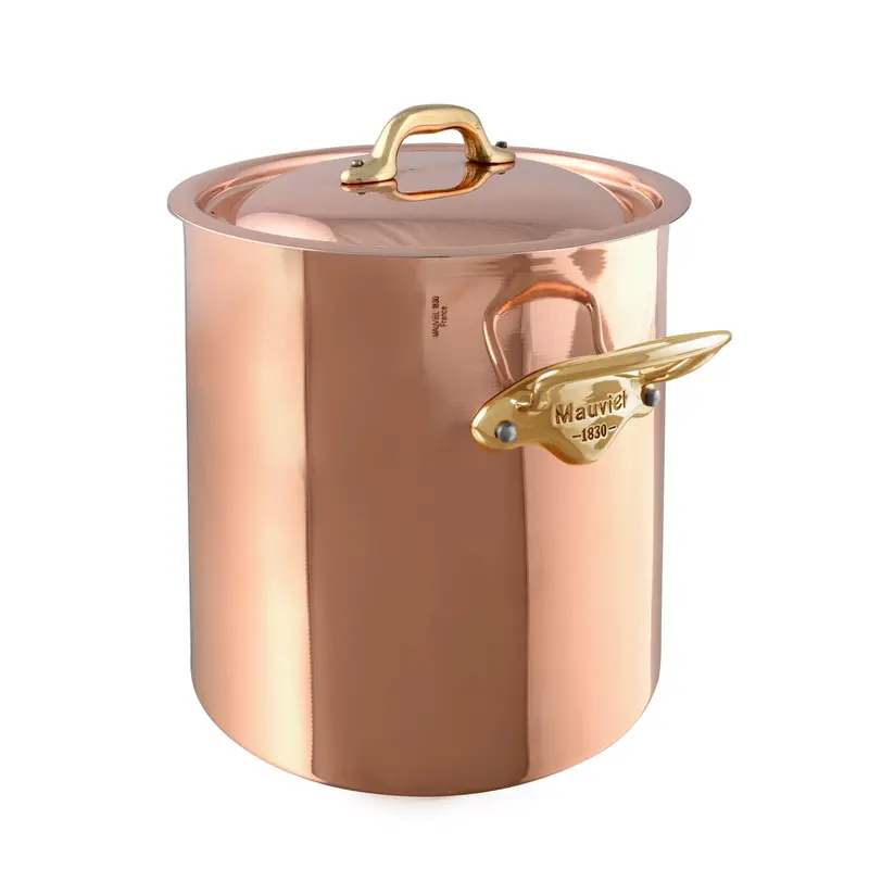 Mauviel M'150B Large Capacity Stockpot With Tight-Fit Lid 1