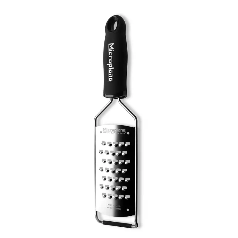 Microplane Gourmet Extra-Coarse Grater – Heavy-Duty Stainless Steel 1
