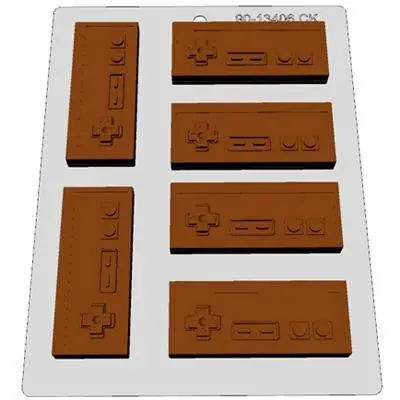 Nintendo-Style Video Game Controller Chocolate Mold For Craft & Confectionery Use 1