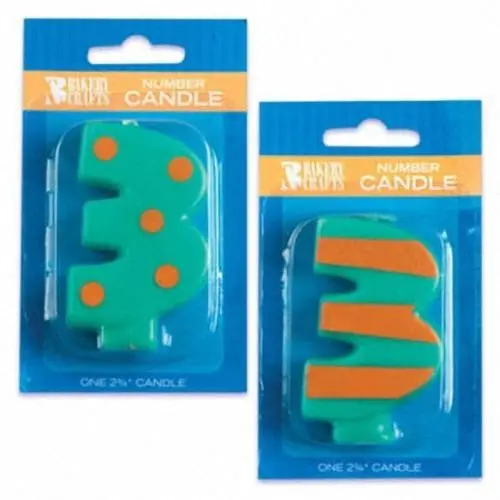 Number 3 Birthday Candle – Elegant Celebration Candle 1
