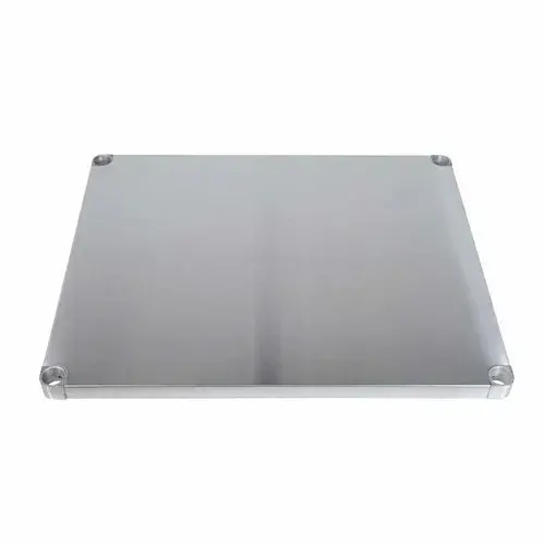 Omcan 22100 Extra-Long Galvanized Undershelf – 96 In W × 24 In D 1