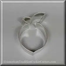 Peach-Shaped Cookie Cutter – 3-Inch Baking Tool 1