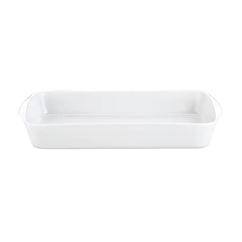 Pillivuyt Classic White Roasting Dish – Oven-Safe Ceramic 1
